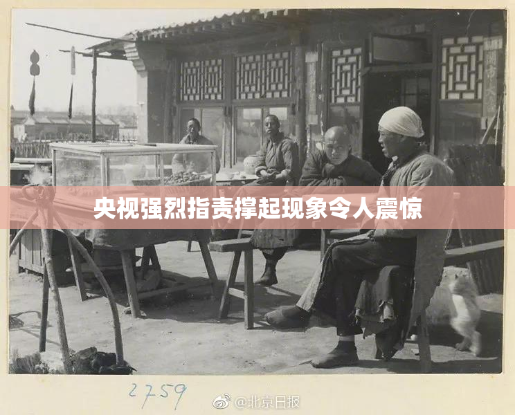 央视强烈指责撑起现象令人震惊