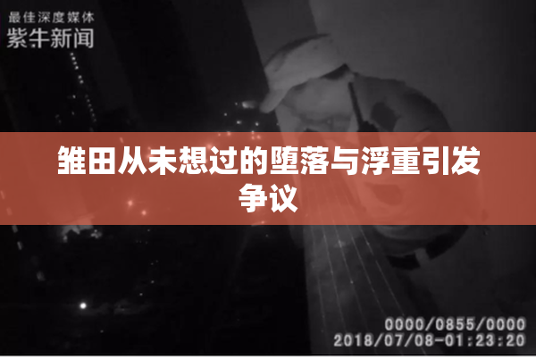 雏田从未想过的堕落与浮重引发争议
