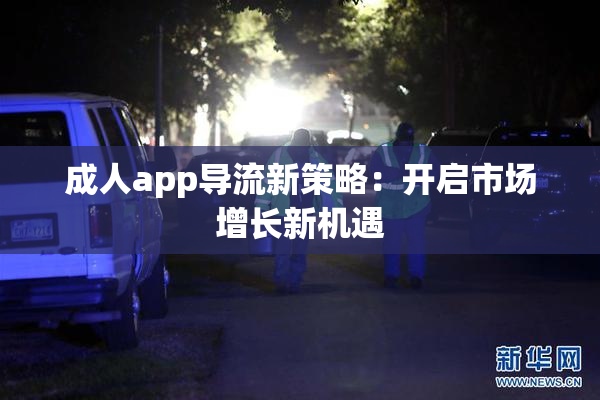 成人app导流新策略：开启市场增长新机遇