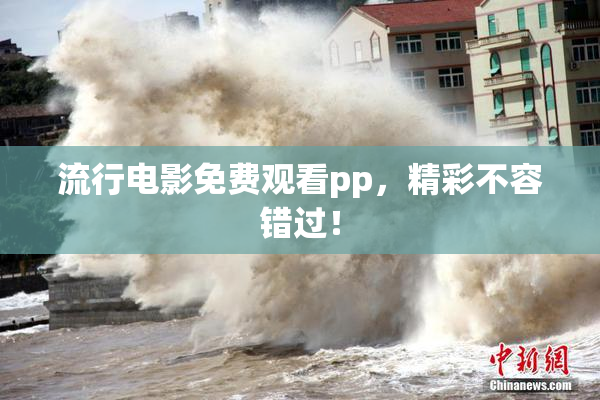 流行电影免费观看pp，精彩不容错过！
