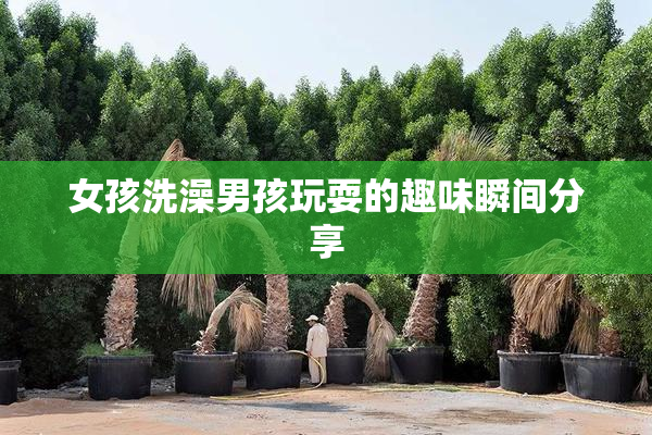 女孩洗澡男孩玩耍的趣味瞬间分享