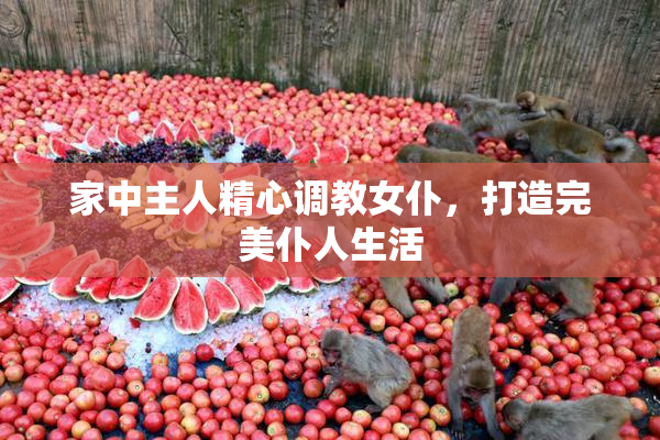 家中主人精心调教女仆，打造完美仆人生活
