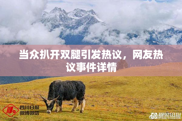 当众扒开双腿引发热议，网友热议事件详情
