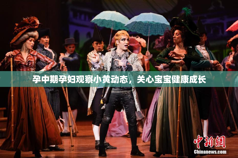 孕中期孕妇观察小黄动态，关心宝宝健康成长