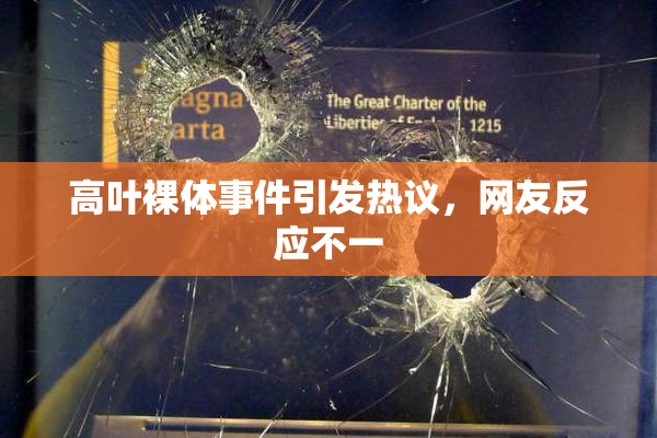 高叶裸体事件引发热议，网友反应不一
