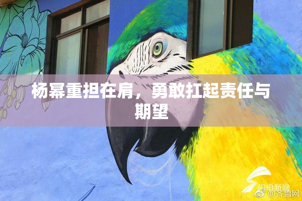 杨幂重担在肩，勇敢扛起责任与期望