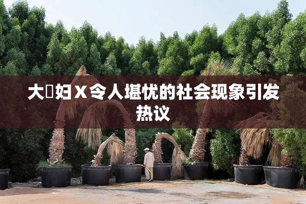 大婬妇Ⅹ令人堪忧的社会现象引发热议