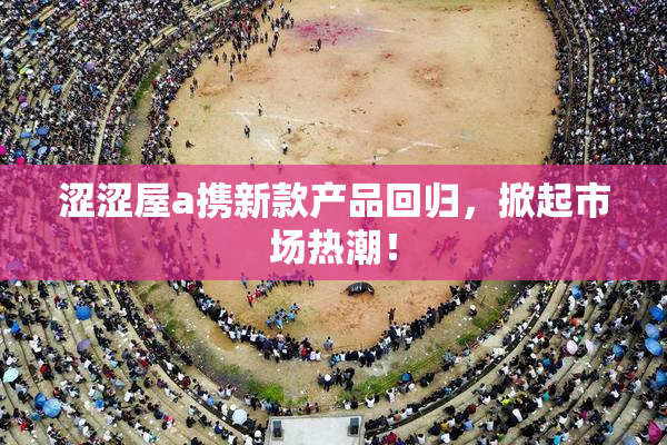 涩涩屋a携新款产品回归，掀起市场热潮！