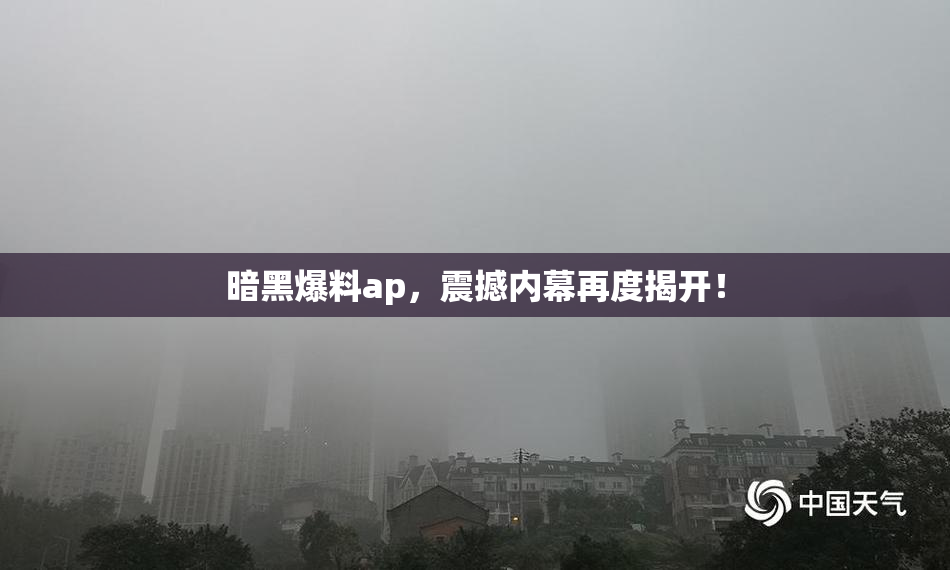 暗黑爆料ap，震撼内幕再度揭开！