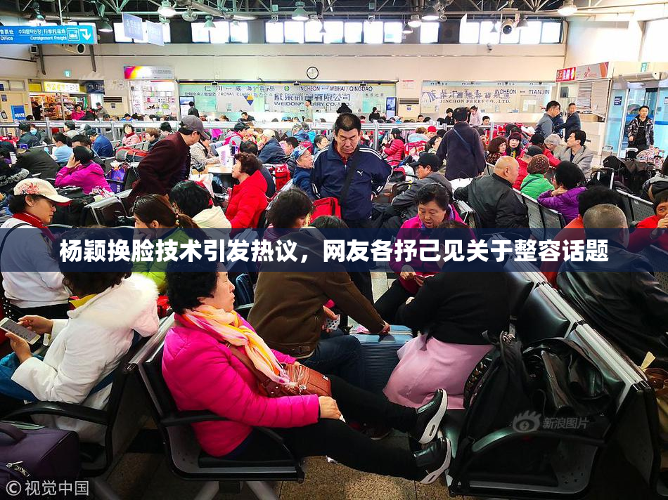 杨颖换脸技术引发热议，网友各抒己见关于整容话题