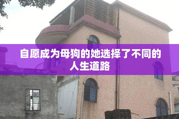 自愿成为母狗的她选择了不同的人生道路