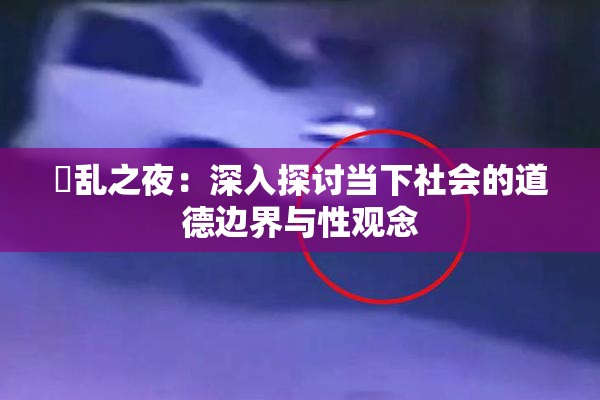 婬乱之夜：深入探讨当下社会的道德边界与性观念