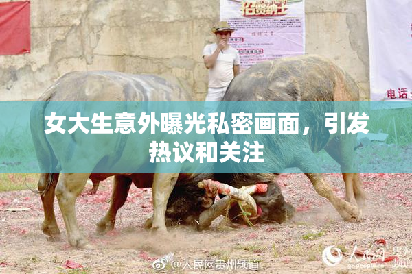 女大生意外曝光私密画面，引发热议和关注