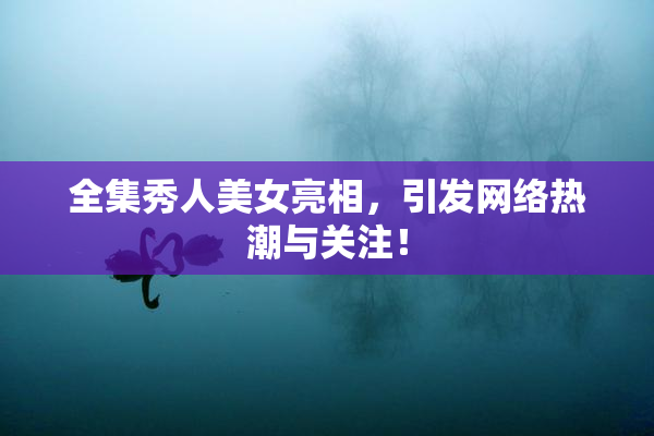 全集秀人美女亮相，引发网络热潮与关注！