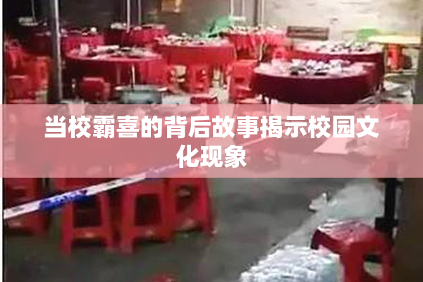 当校霸喜的背后故事揭示校园文化现象