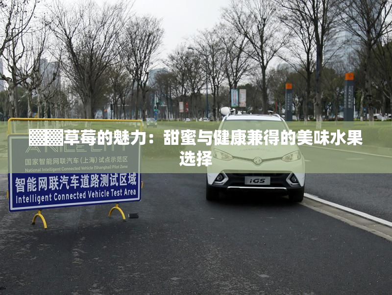 ▓▓草莓的魅力：甜蜜与健康兼得的美味水果选择