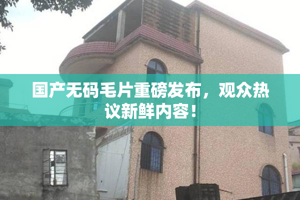 国产无码毛片重磅发布，观众热议新鲜内容！