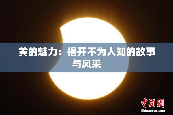 黄的魅力：揭开不为人知的故事与风采