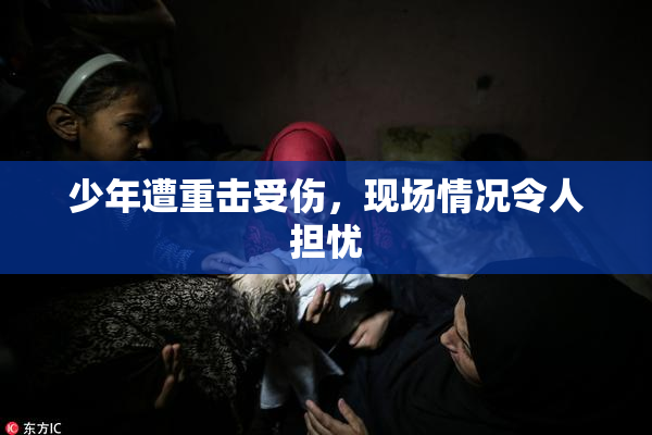 少年遭重击受伤，现场情况令人担忧