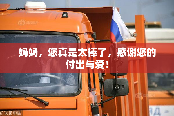 妈妈，您真是太棒了，感谢您的付出与爱！