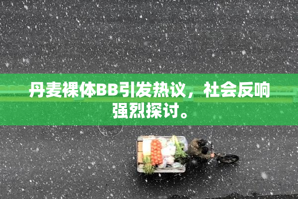 丹麦裸体BB引发热议，社会反响强烈探讨。