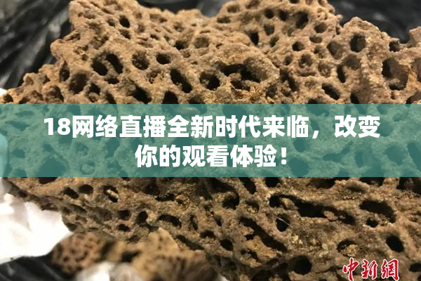 18网络直播全新时代来临，改变你的观看体验！