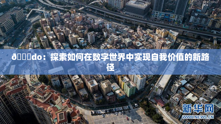 🔞do：探索如何在数字世界中实现自我价值的新路径