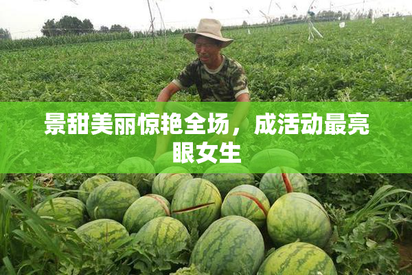景甜美丽惊艳全场，成活动最亮眼女生