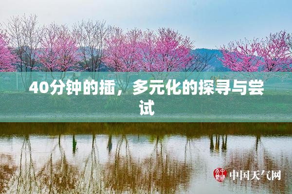 40分钟的插，多元化的探寻与尝试