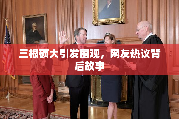 三根硕大引发围观，网友热议背后故事