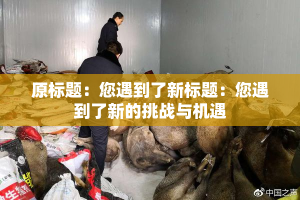 原标题：您遇到了新标题：您遇到了新的挑战与机遇