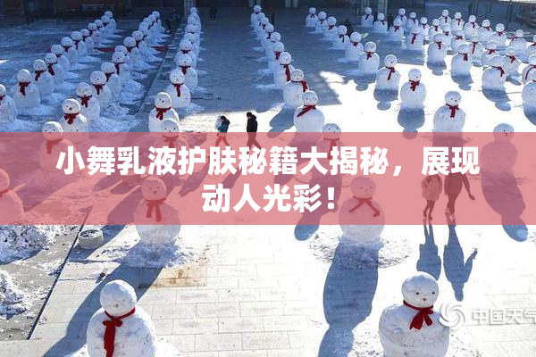 小舞乳液护肤秘籍大揭秘，展现动人光彩！