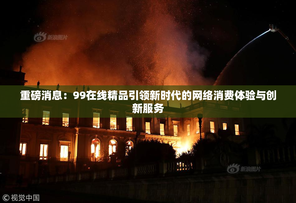 重磅消息：99在线精品引领新时代的网络消费体验与创新服务