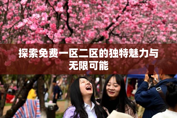 探索免费一区二区的独特魅力与无限可能