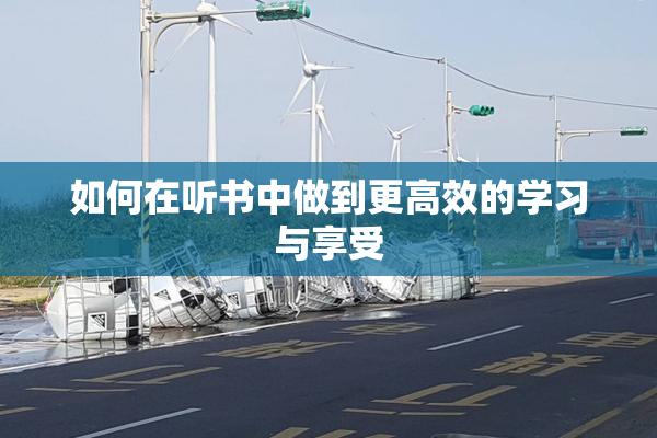 如何在听书中做到更高效的学习与享受