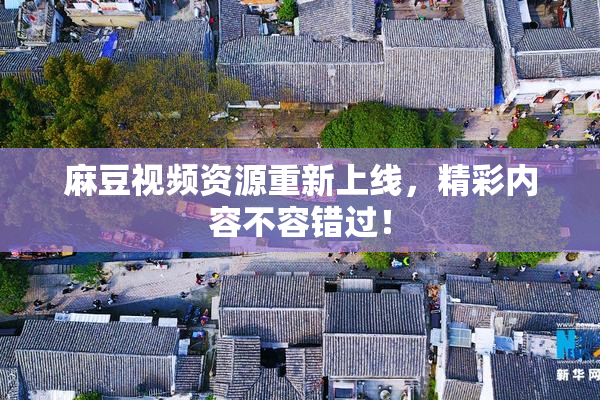 麻豆视频资源重新上线，精彩内容不容错过！