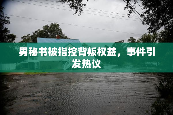 男秘书被指控背叛权益，事件引发热议