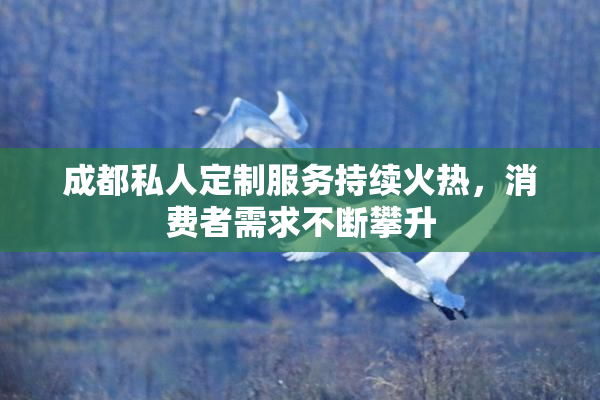 成都私人定制服务持续火热，消费者需求不断攀升