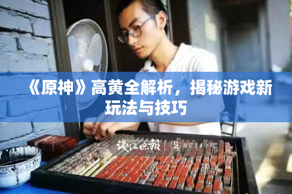 《原神》高黄全解析，揭秘游戏新玩法与技巧