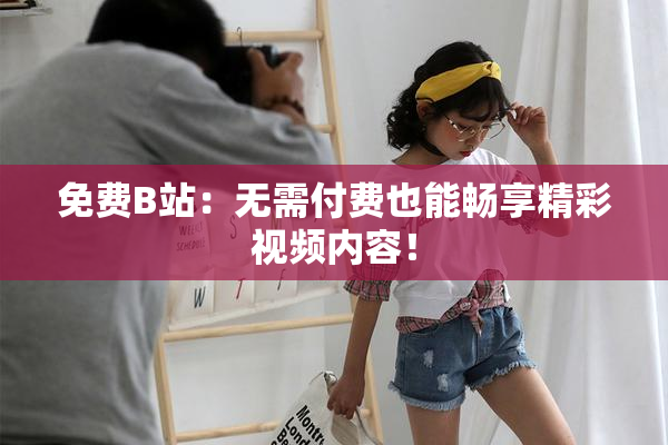 免费B站：无需付费也能畅享精彩视频内容！