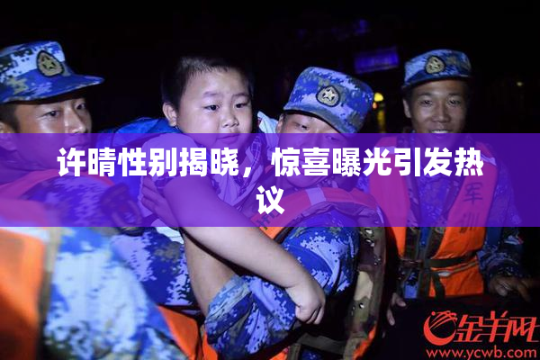 许晴性别揭晓，惊喜曝光引发热议