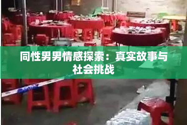 同性男男情感探索：真实故事与社会挑战