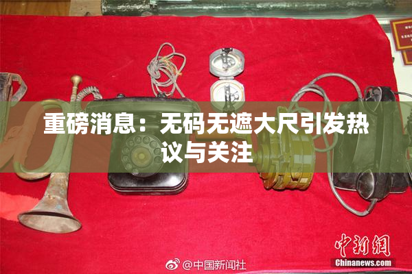 重磅消息：无码无遮大尺引发热议与关注