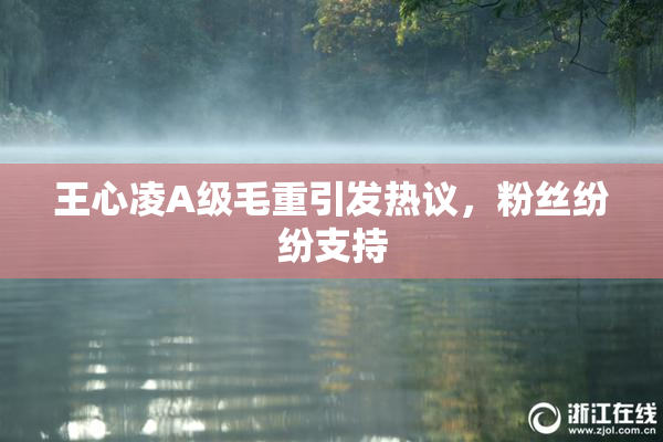 王心凌A级毛重引发热议，粉丝纷纷支持
