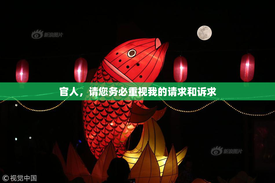 官人，请您务必重视我的请求和诉求