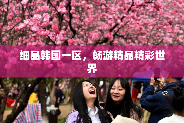 细品韩国一区，畅游精品精彩世界