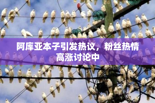 阿库亚本子引发热议，粉丝热情高涨讨论中