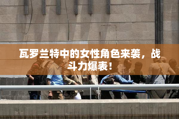 瓦罗兰特中的女性角色来袭，战斗力爆表！