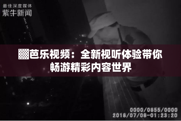 ▓芭乐视频：全新视听体验带你畅游精彩内容世界