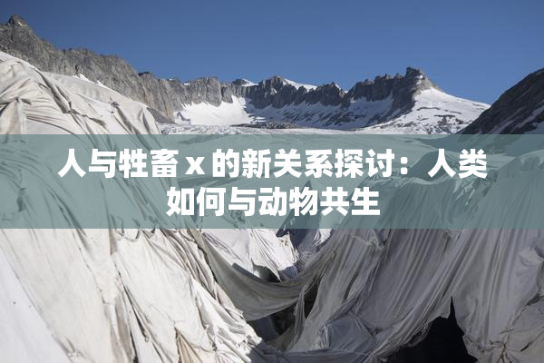 人与牲畜ⅹ的新关系探讨：人类如何与动物共生